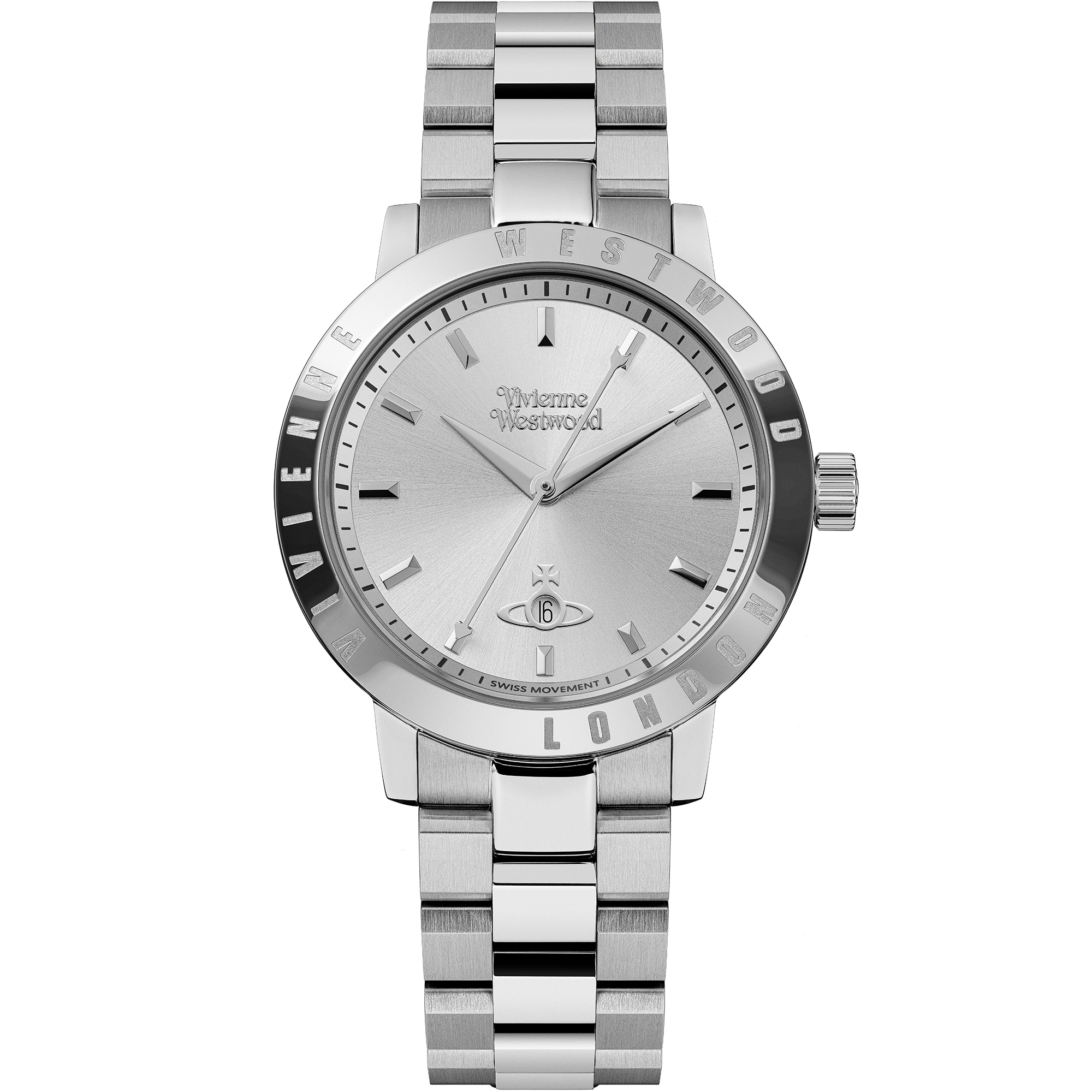 Exclusive Bloomsbury Quartz Stainless Steel 34mm Ladies Watch image