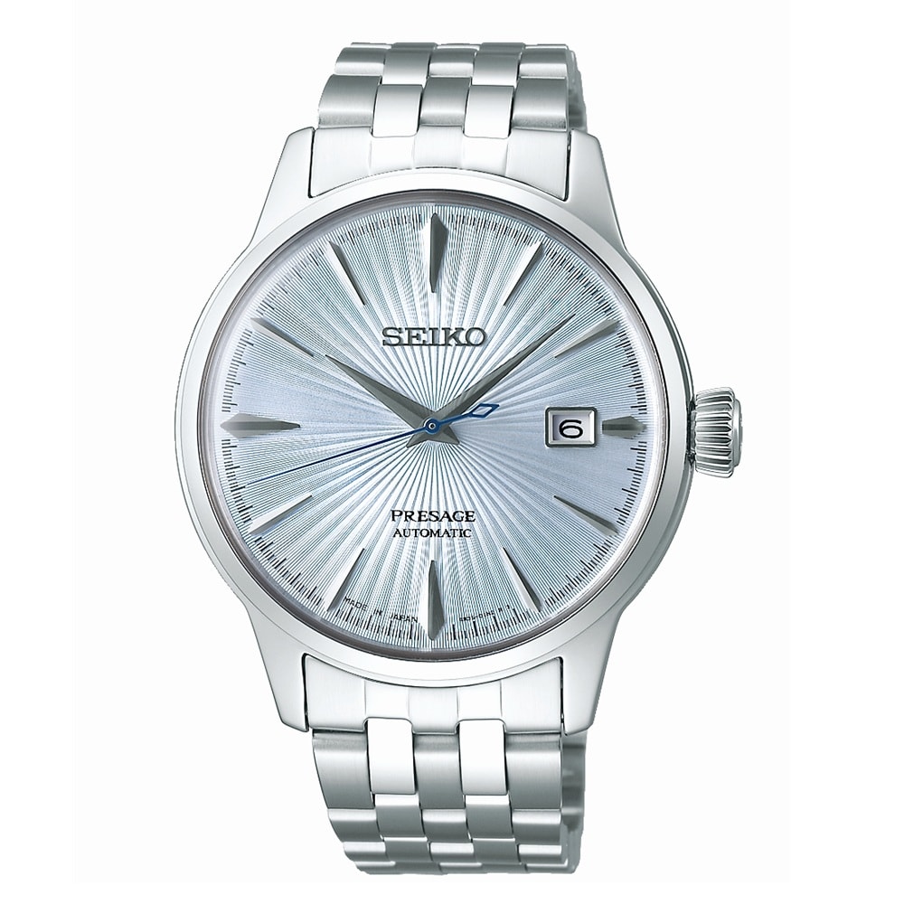 Seiko Presage Presage Cocktail Time 40.5mm Mens Watch Blue