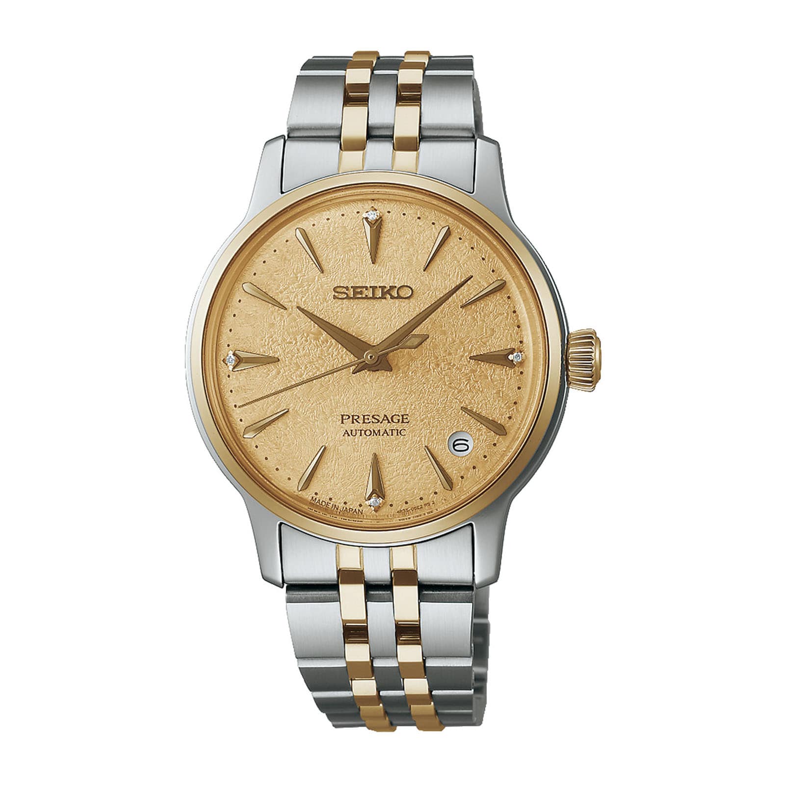 Presage 'Frozen Daiquiri' Diamond Cocktail Time 34mm Ladies Watch image