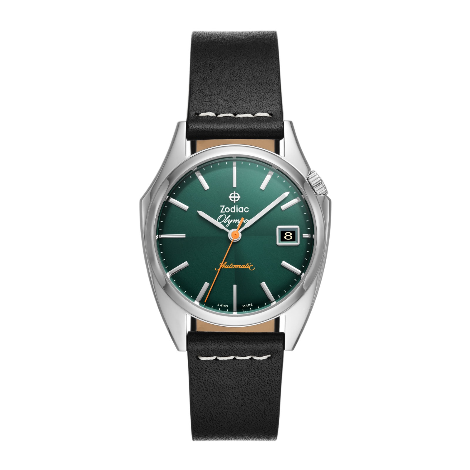 Dress Olympos Automatic Leather Watch image