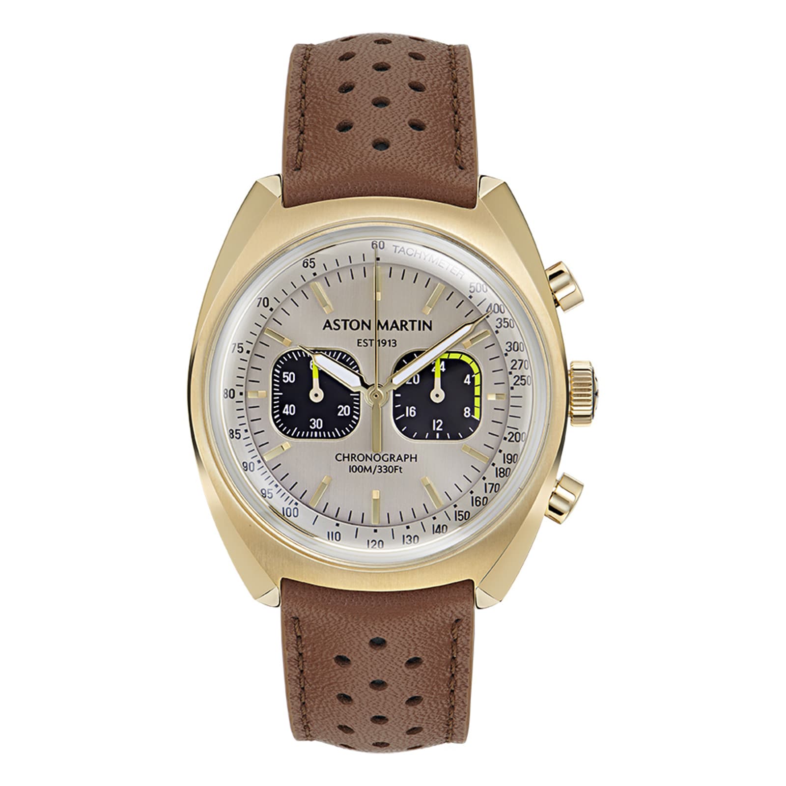 Quartz 43mm Mens Watch Champagne Dial image