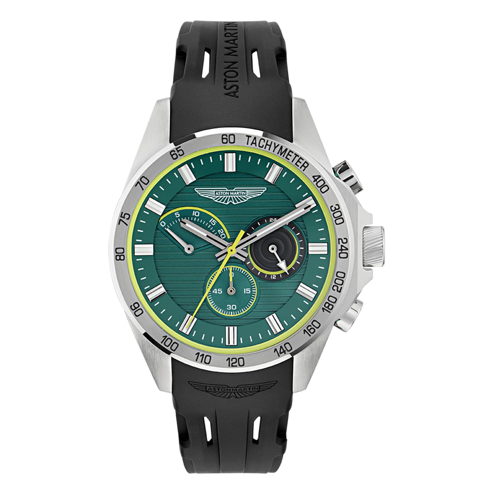 Quartz 44mm Mens Watch Green Dial image