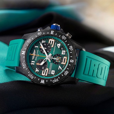 Breitling Endurance Pro Ironman Watch - Green Dial image
