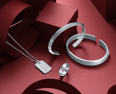 Tap to Shop Men's Jewellery on Goldsmiths image