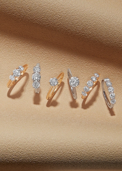 Goldsmiths Signature Diamond range of diamond rings image