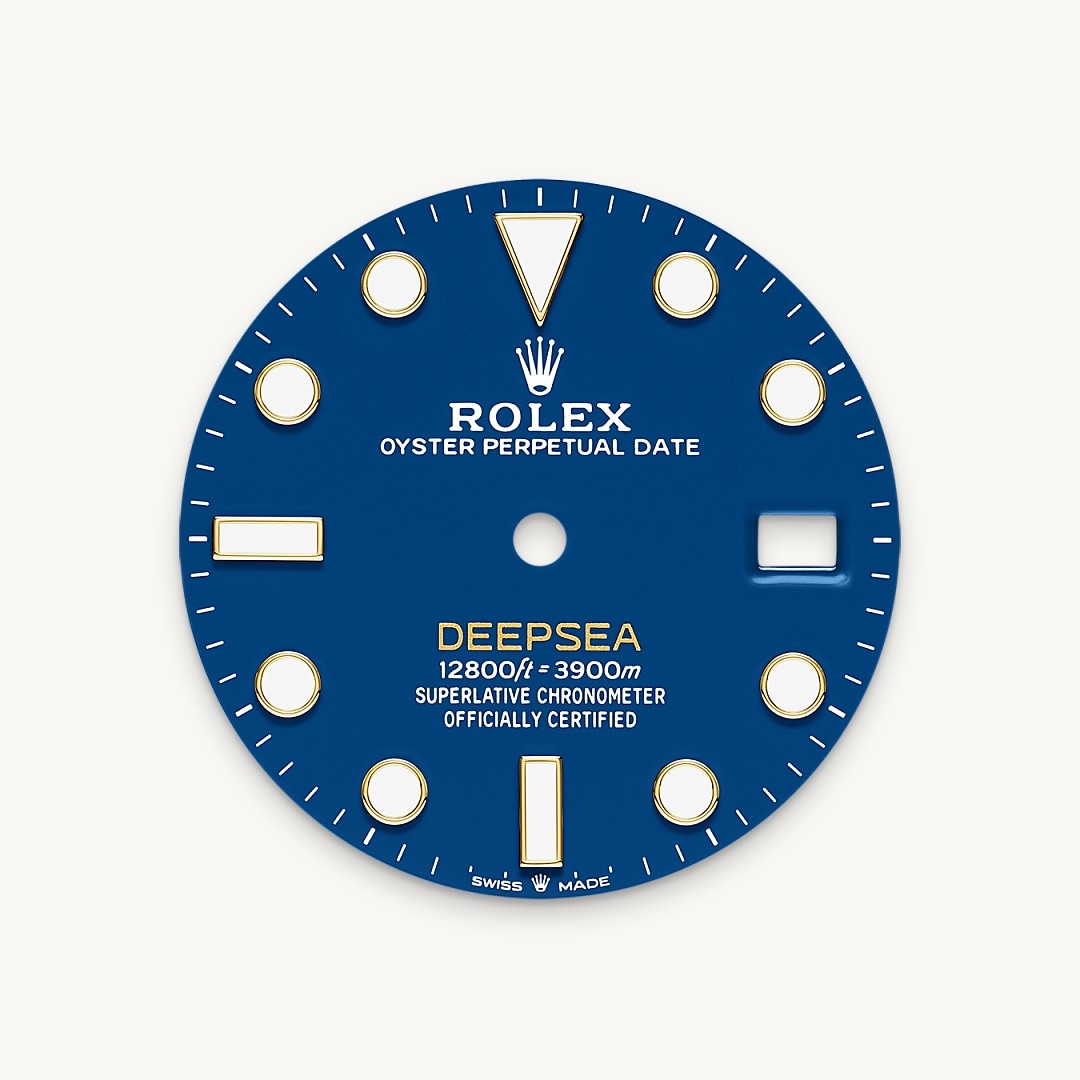 Blue dial