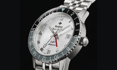 Zodiac Super Sea Wolf GMT watch with white dial image